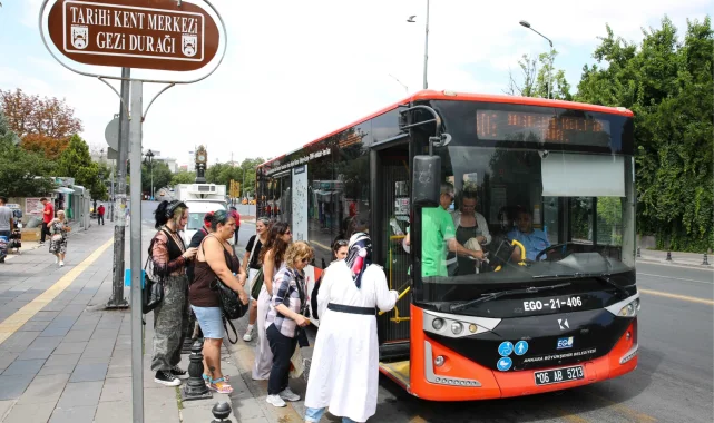 Ankara'da "Başkent Kültür Turu Ring Seferleri" devam ediyor