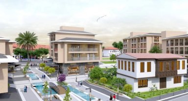 Antalya'da tarihi mahallede dönüşüm hızla ilerliyor