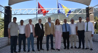 Balkan-Rumeli derneklerinden anlamlı ziyaret