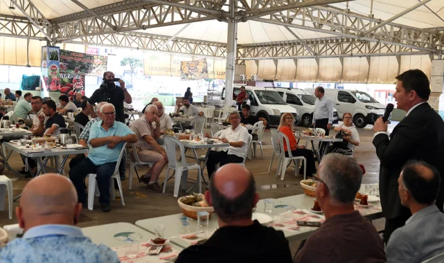 Başkan Aydın'dan Osmangazi'de mahalle ziyaretleirne devam
