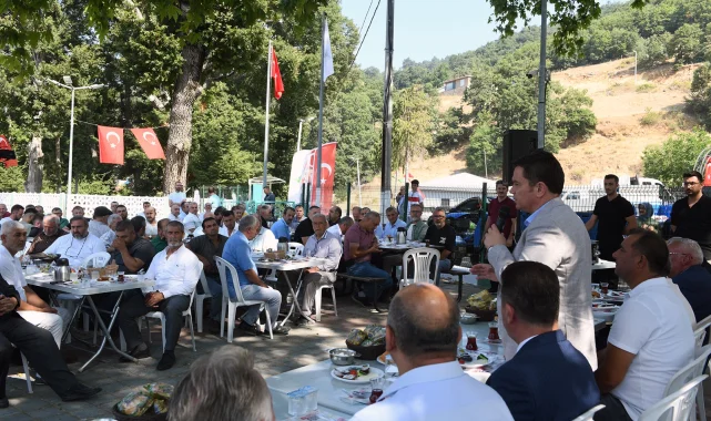 Başkan Erkan Aydın Mürseller'de vatandaşla buluştu