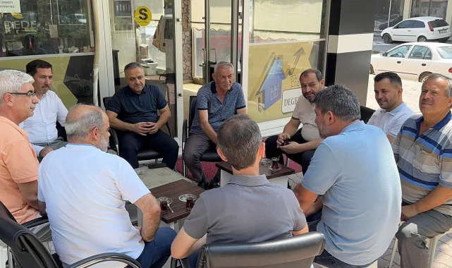 Başkan Hasan Kılca'dan esnafla istişareli ziyaret