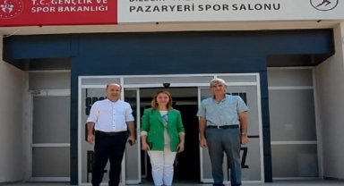 Bilecik Pazaryeri kapalı spor salonu hizmete açıldı