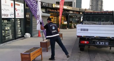 Bursa Nilüfer'in caddelerinde kapsamlı temizlik