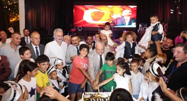 Bursa Nilüferli çocuklara sünnet şöleni