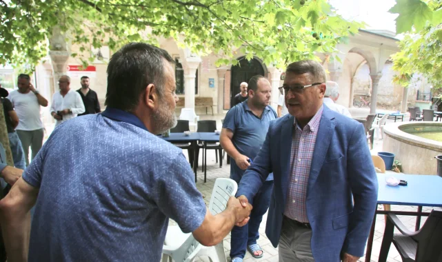 Bursa'da yangın bölgelerine BESOB ziyareti