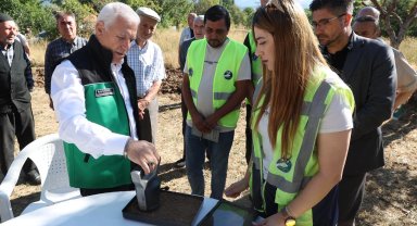 Bursalı çiftçiye Büyükşehir'den bilimsel destek