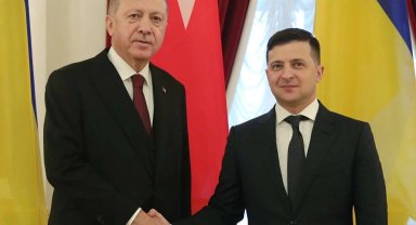 Cumhurbaşkanı Erdoğan Zelenski ile görüştü