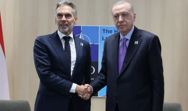 Cumhurbaşkanı Erdoğan'dan yoğun diplomasi... Putin ve Schoof ile görüştü