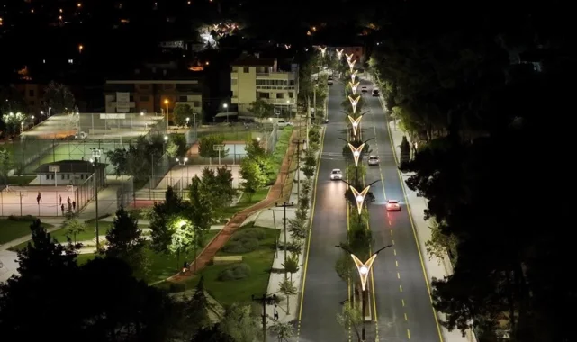 Denizli Büyükşehir ile Tavas ışıl ışıl