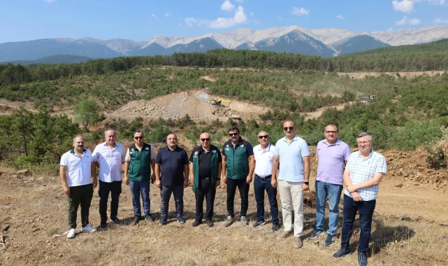 DSİ 1. Bölge'den Bursa Kocakırdere Göleti'ne inceleme