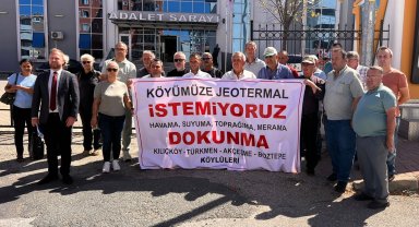 Edirne Keşan'da köylüler jeotermal projesine karşı dava açtı