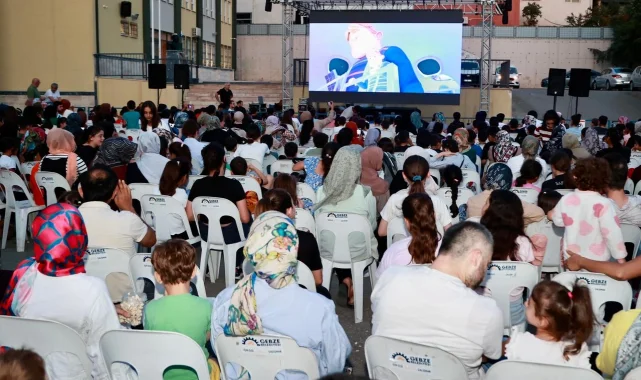 Gebze'de "Mahallemde Sinema Var" etkinlikleri sürüyor
