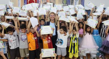 İstanbul Bakırköy Yaz Spor Okulu'ndan renkli kapanış şöleni