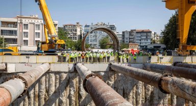 İzmir Buca Metrosu'nda tünel kazıları yüzde 77'ye ulaştı