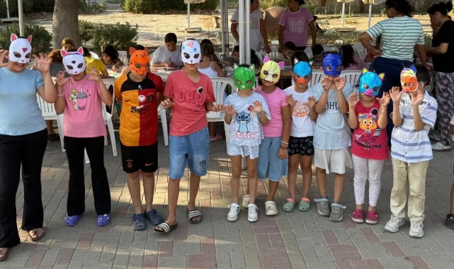 İzmirli çocuklar Belevi'de yazı eğlenerek uğurladı