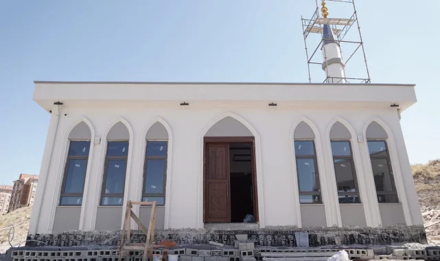 Kayseri Melikgazi yeni bir cami kazanıyor