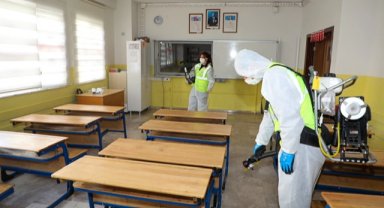 Kayseri Talas'ta okullar yeni döneme hazırlanıyor