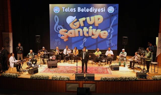 Kayseri Talas'ta yaz akşamları daha renkli