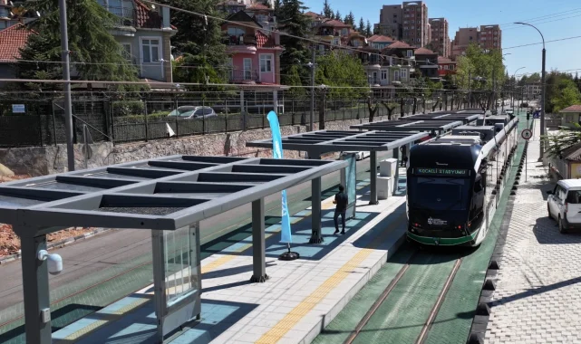 Kocaeli Alikahya Tramvay Hattı'nda iki istasyon devrede