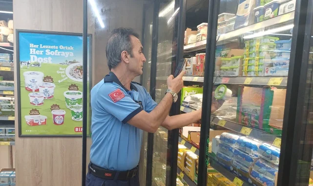 Kocaeli Büyükşehir'den market raflarına sıkı takip