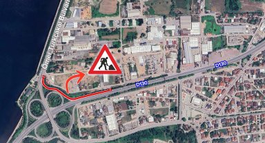 Kocaeli Yuvacık Kavşağı'nda trafik düzenlemesi