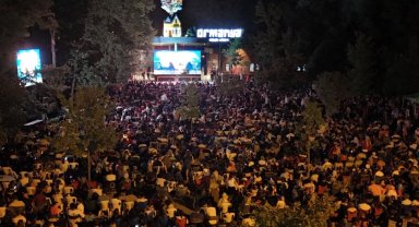 Kocaeli'de Ormanya gece sinemasına rekor katılım