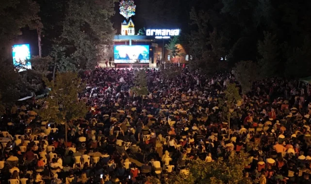 Kocaeli'de Ormanya gece sinemasına rekor katılım