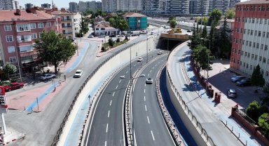 Konya'da Azerbaycan Alt Geçidi'nde asfalt yenilendi