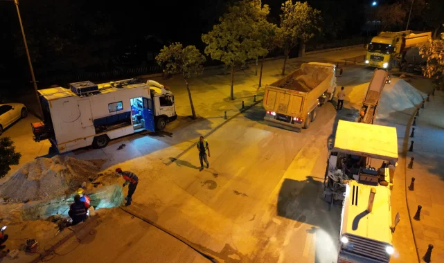 KOSKİ'den şehir merkezinde 1.678 metrelik ıslah çalışması