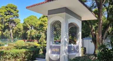 Kültürpark'ın tarihi çeşmesi 94'üncü İEF'ye hazır