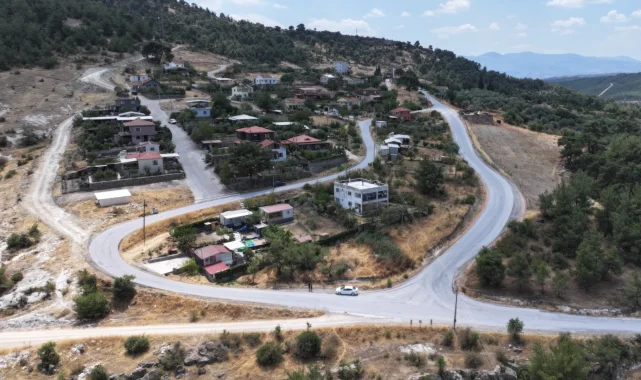 Manisa Yuntdağı'nda 17 kilometrelik yol yenileniyor