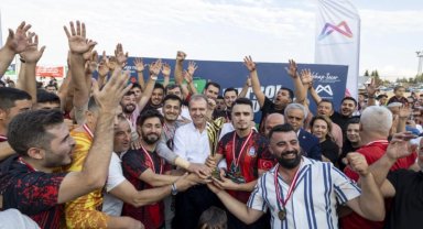 Mersin'de zafer kupası finali coşkuyla tamamlandı