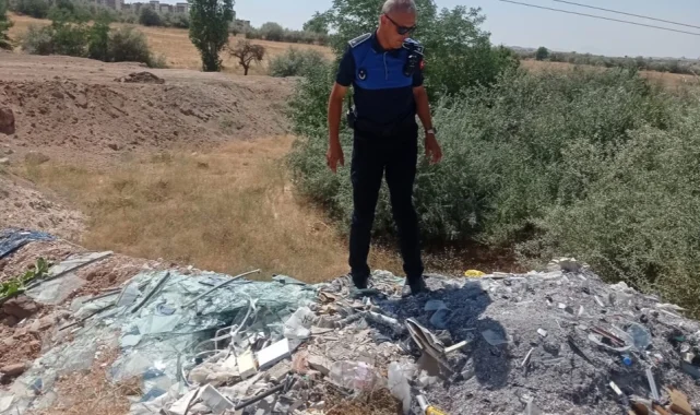 Nevşehir zabıtasından çevre kirliliğiyle mücadele