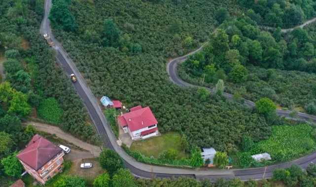 Ordu'da ulaşımda yeni dönem: Fatsa-Korgan bağlantı yolu asfaltlanıyor