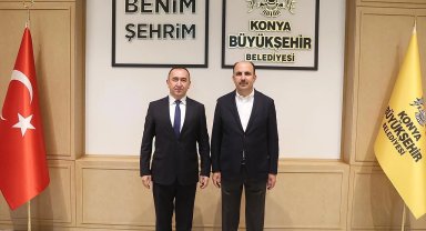 Özbekistan Büyükelçisi Khaydarov'dan Konya'ya ziyaret