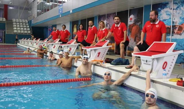 Özel Sporcular Yüzme Milli Takımı Sakarya'da kampta