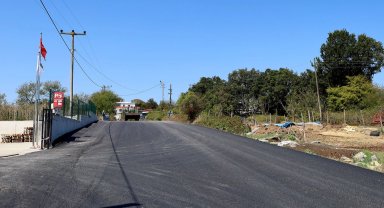 Sakarya Kaynarca'ya sıcak asfalt