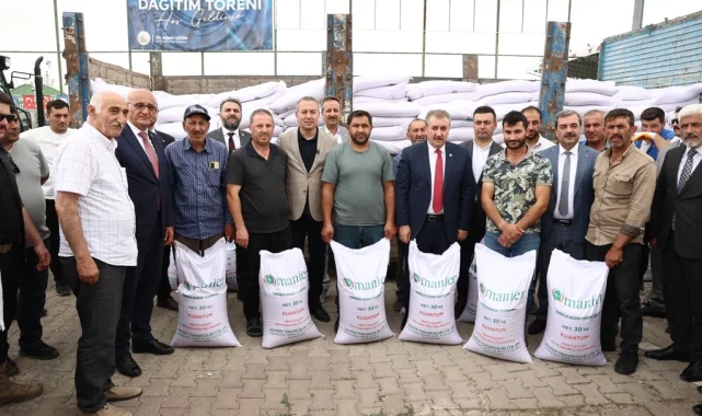 Sivas'ta yerli ve sertifikalı buğday tohumları ücretsiz dağıtıldı