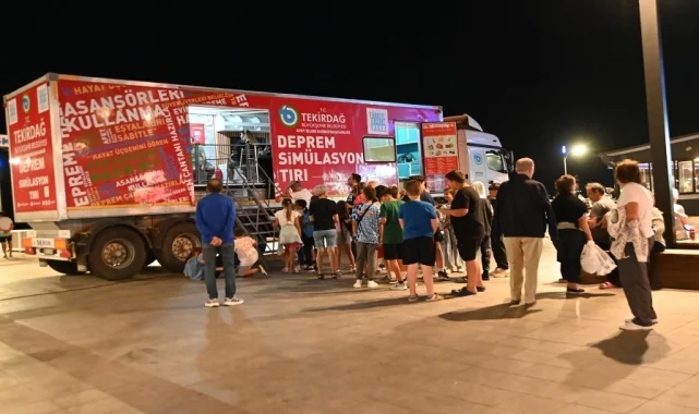 Tekirdağ'da deprem eğitimi seferberliği