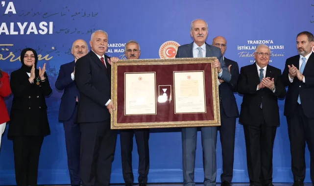 Trabzon'a 101 yıl sonra İstiklal Madalyası takdim edildi