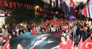 Trabzon'da 30 Ağustos coşkusu meydanlara taştı