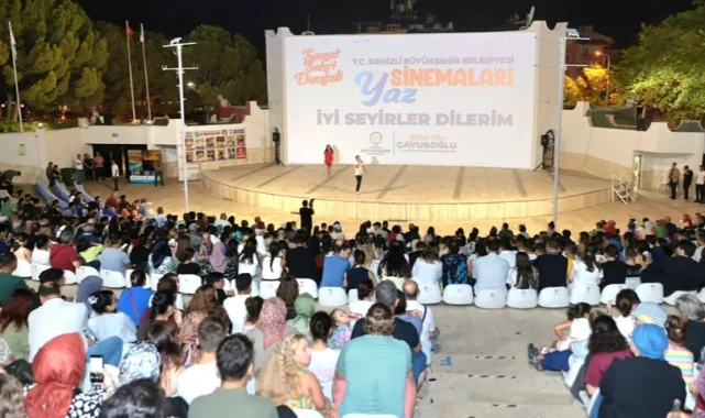 "Yaz Sinema Akşamları" tüm hızıyla devam ediyor