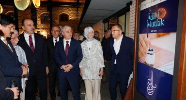 Adaletin hat sanatıyla buluştuğu sergi Konya'da