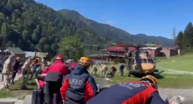 AFAD: Ayder Yaylası'nda 115 vatandaş tahliye edildi