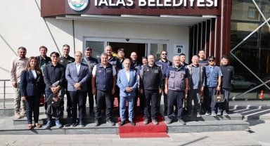 AFAD heyetinden Kayseri Talas'ın örnek projesine yakın takip