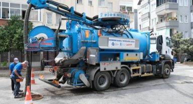 Alanya'da robot kameralı temizlik atağı