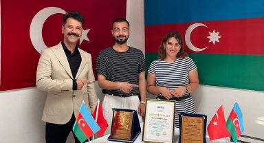 Azerbaycan Bakü'den Manisa'ya iki ödül