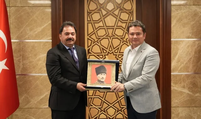 Başkan Aydın'dan yeni İl Emniyet Müdürü Gökçe'ye hayırlı olsun ziyareti