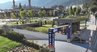 Bursa Hanlar bölgesini ziyaret edenlere büyük kolaylık